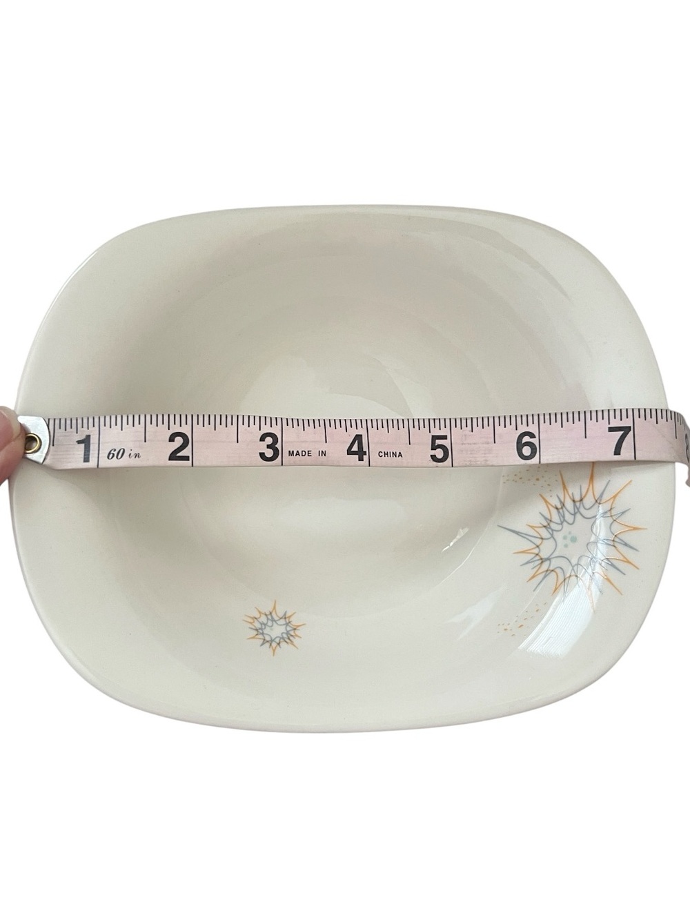 Vintage Iroquois Impromptu Stellar Ben Seibel Soup Cereal Bowl Atomic MCM USA - Picture 7 of 10